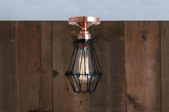 Juba Flush Cage Light