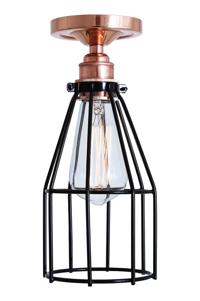 Lima Flush Cage Light