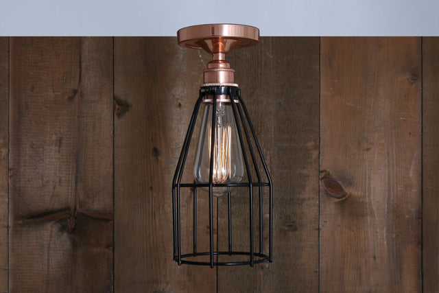 Lima Flush Cage Light
