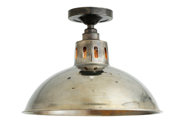 Paris Industrial Brass Ceiling Fitting