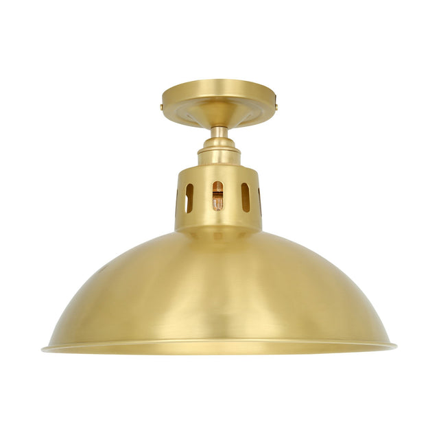 Paris Industrial Brass Ceiling Fitting