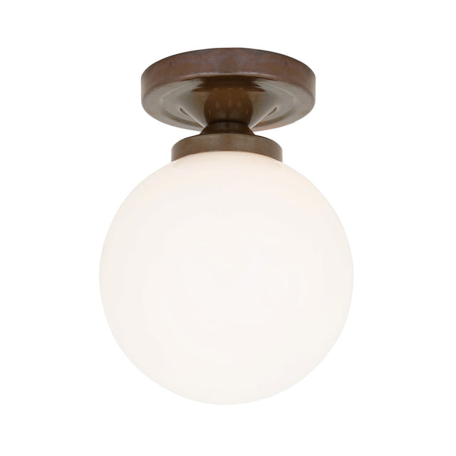 Yaounde Flush Globe Ceiling Light