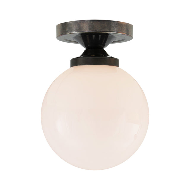 Yaounde Flush Globe Ceiling Light