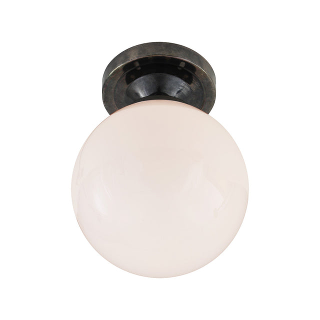 Yaounde Flush Globe Ceiling Light