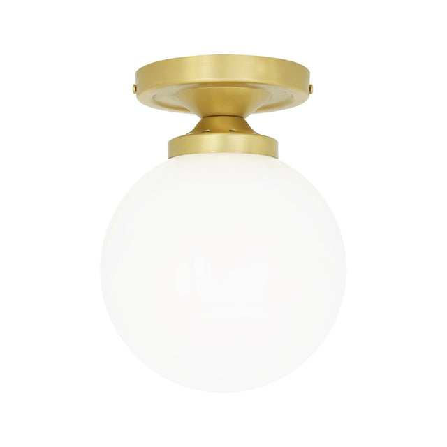 Yaounde Flush Globe Ceiling Light