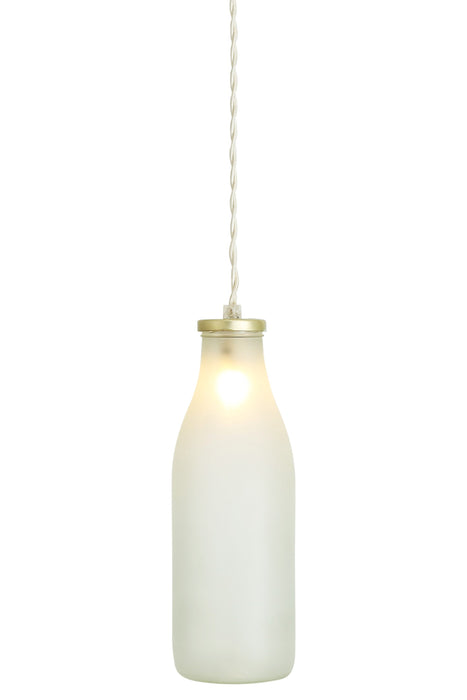 Milk Bottle Pendant Light