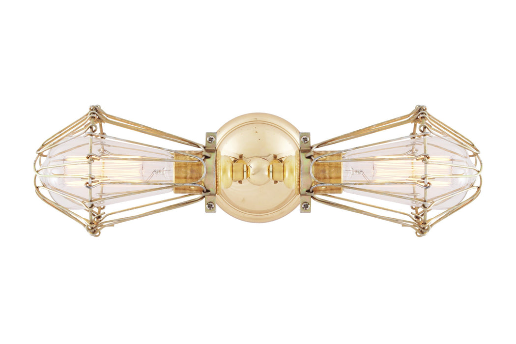 Praia Double Cage Wall Light