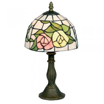 PINK & YELLOW FLOWER 8" TIFFANY