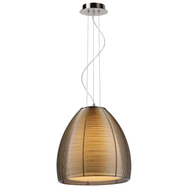 1L LARGE WIRED ROUND PENDANT