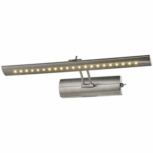 SATIN NICKEL 4W PICTURE LIGHT 320lm, 3,0