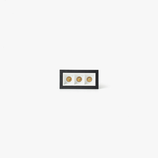 TROOP 3x2W Recessed lamp