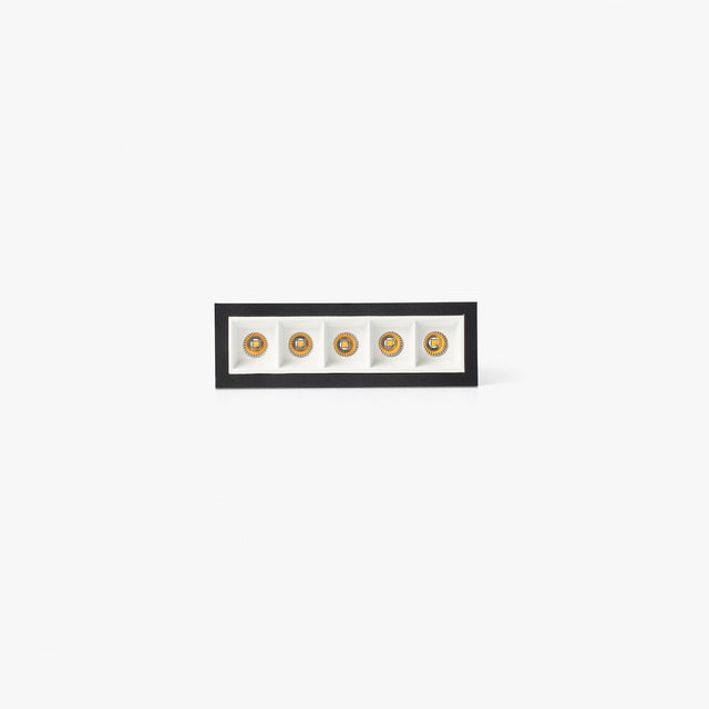 TROOP 5x2W Recessed lamp