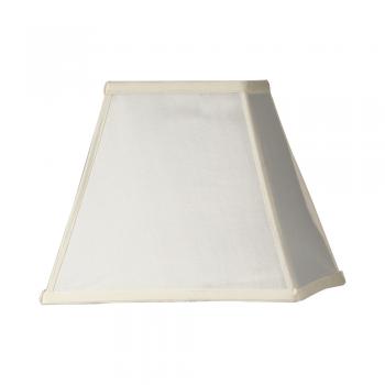 S804/14 IVORY 14" SQUARE SHADE