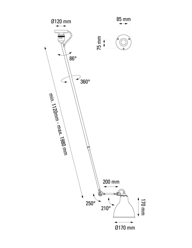 Lampe Gras N°302 L
