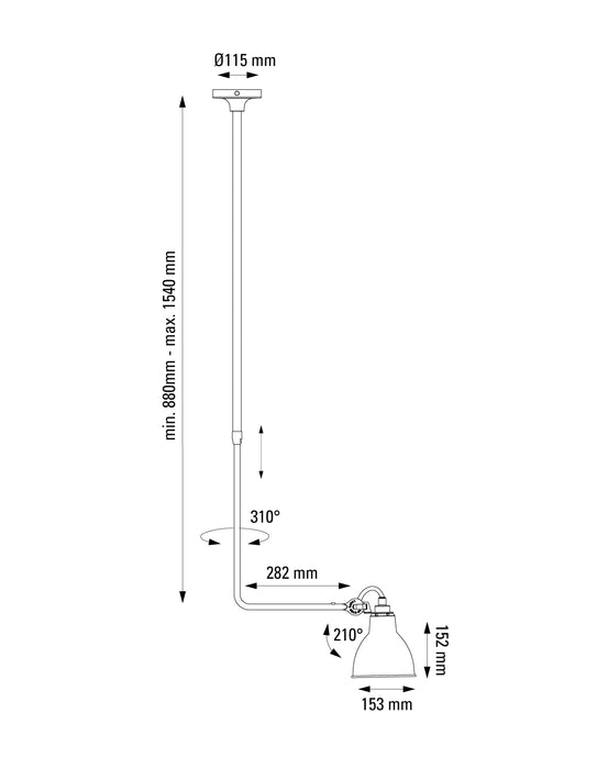 Lampe Gras N°313