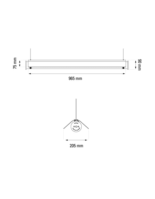 ITT Pendant Horizontal 360-1000