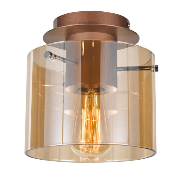 1L Copper/Amber Glass Surface Fitting