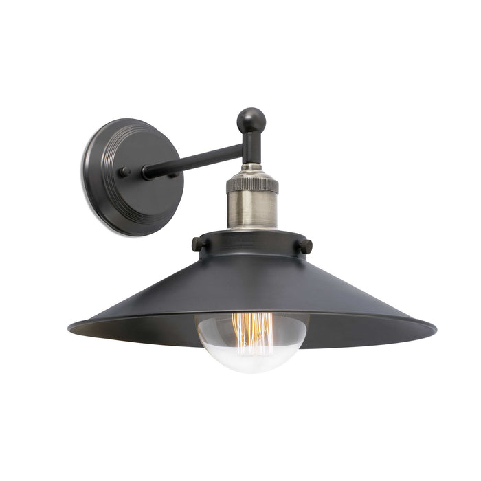 MARLIN BLACK WITH GOLD WALL LAMP E27 25W