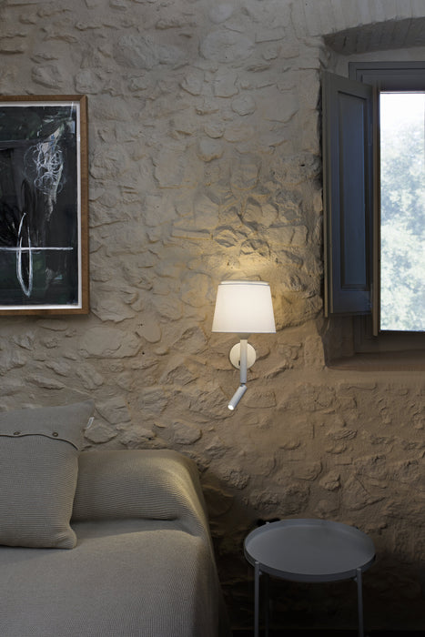 SAVOY WALL LAMP WITH READING LAMP