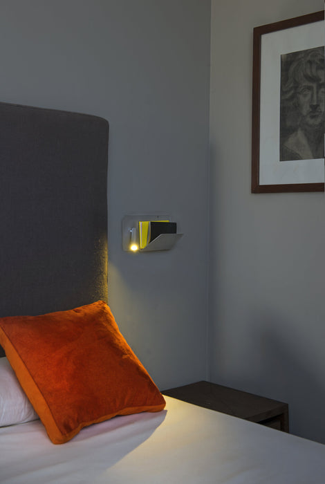 SUAU WALL LAMP WITH LED READING LAMP