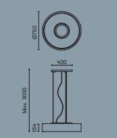Spin pendant 750