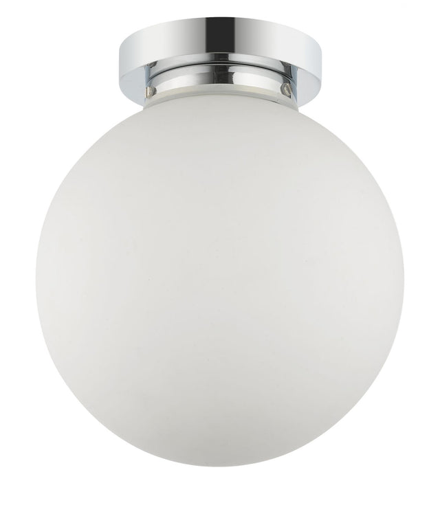 Vanity 1 Light Flush Polished Chrome